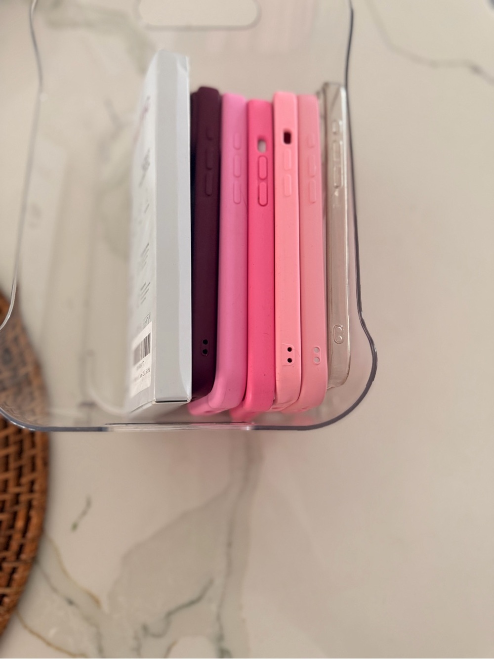iPhone 17 Pro MaxPink Phone Case Pack - Protective Silicone & Clear Covers - Picture 2 of 3